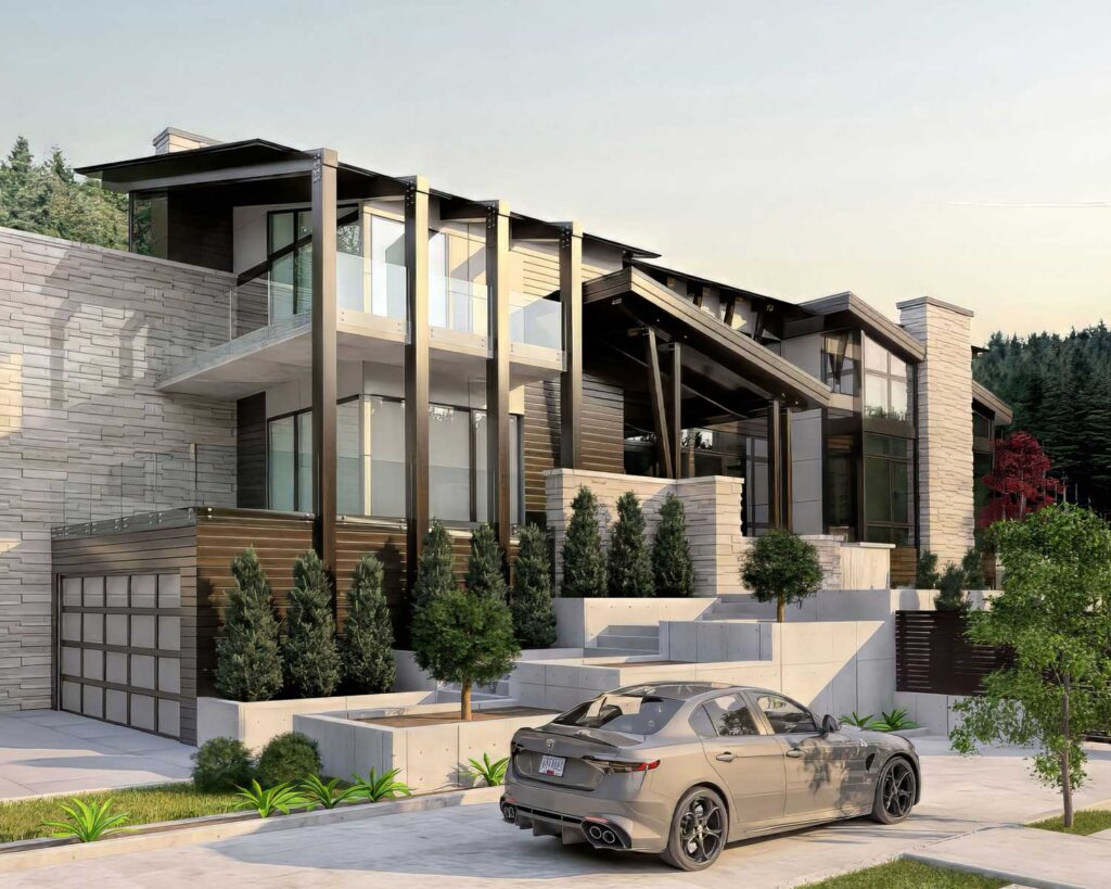 design a luxury hometown in Vancouver